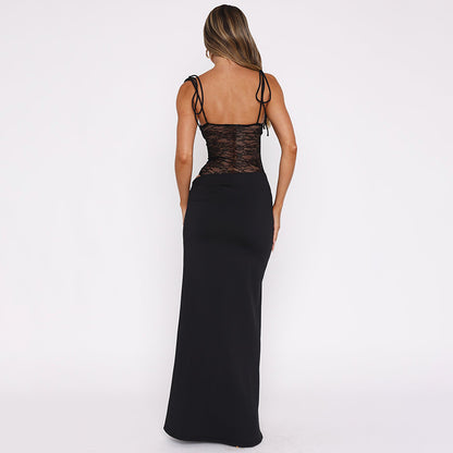 Women's Y2K Lace Suspender Dress